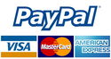 accepts pay pal and major credit cards